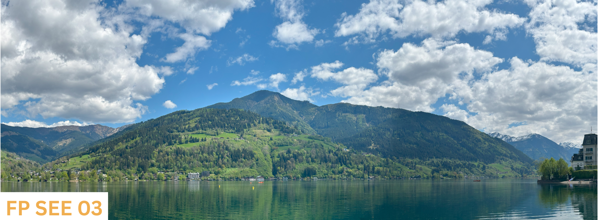 Blickwinkel Zell Stadtpark davor