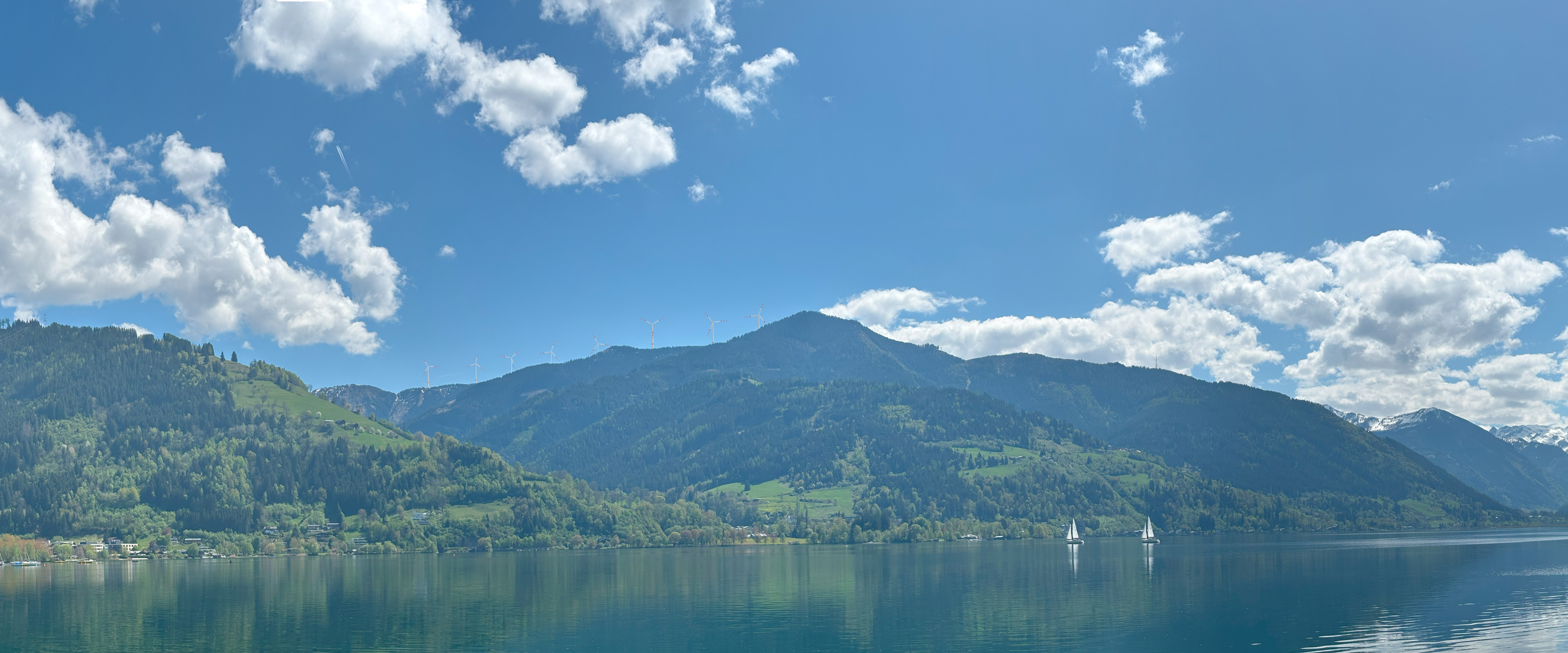 Blickwinkel See Uferpromenade danach