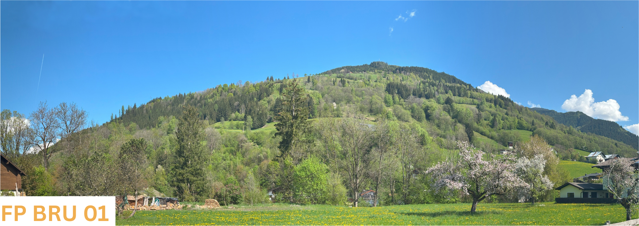 Blickwinkel Bruck Bahnstraße davor